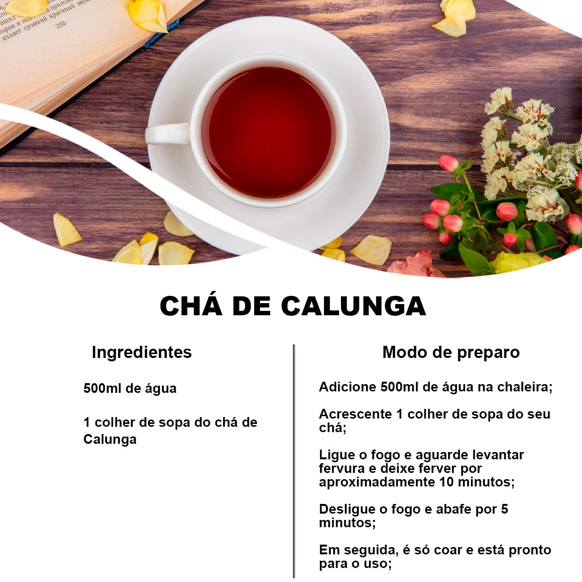 Chá de Calunga - Aristolochia Cymbifera - 100g