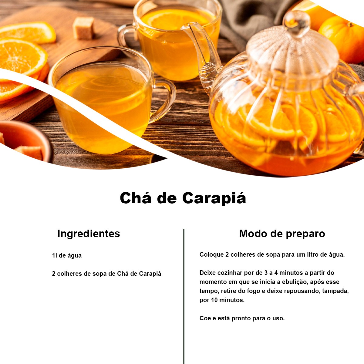 Chá de Carapiá - Dorstenia Brasiliensis L. - 50g