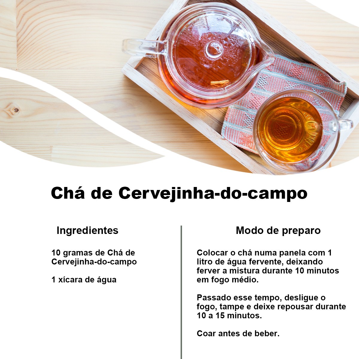 Chá de Cervejinha do Campo - Arrabidaea Brachypoda - 100g