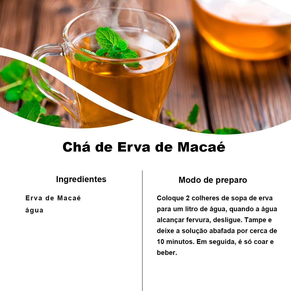 Chá de Erva de Macaé - Rubim - Leonurus Sibiricus L. - 100g