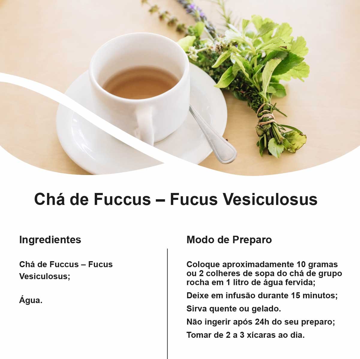 Chá de Fuccus – Fucus Vesiculosus – 50g