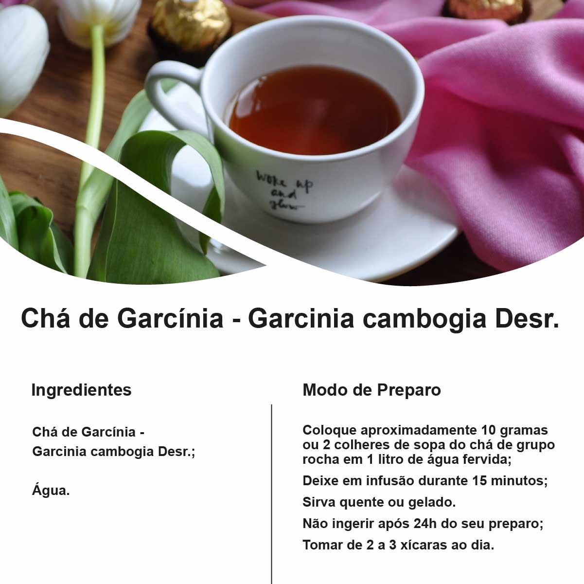 Chá de Garcínia - Garcinia cambogia Desr - 100g