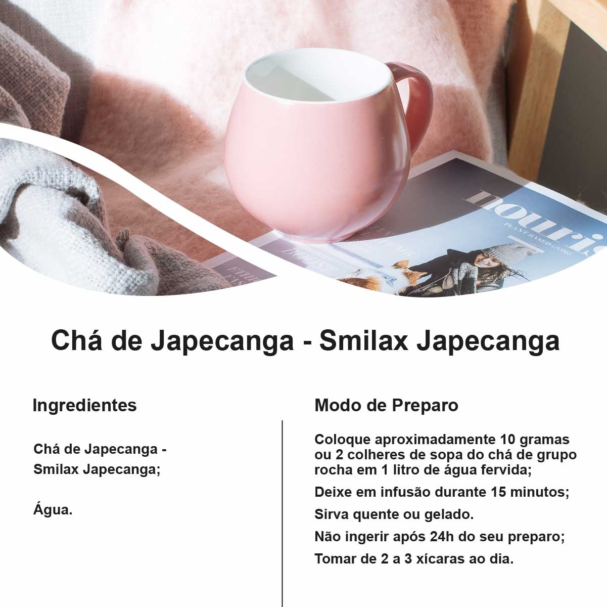 Chá de Japecanga - Smilax Japecanga - 100g
