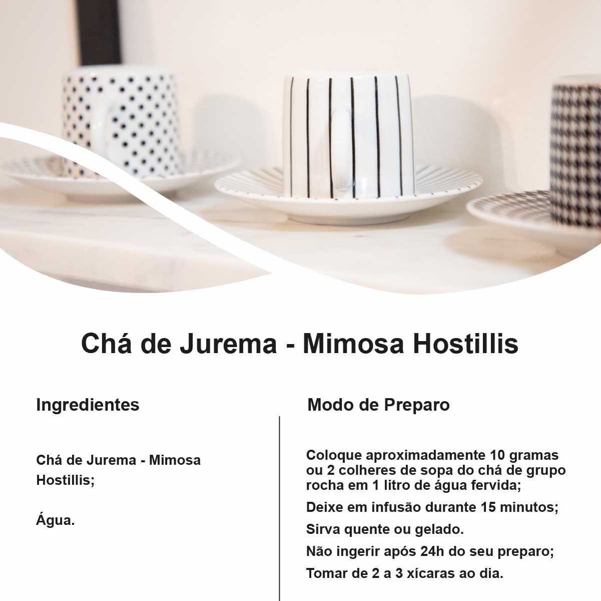 Chá de Jurema - Mimosa Hostillis - 100g