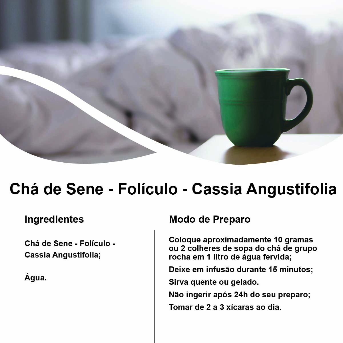 Chá de Sene - Folículo - Cassia Angustifolia - 100g