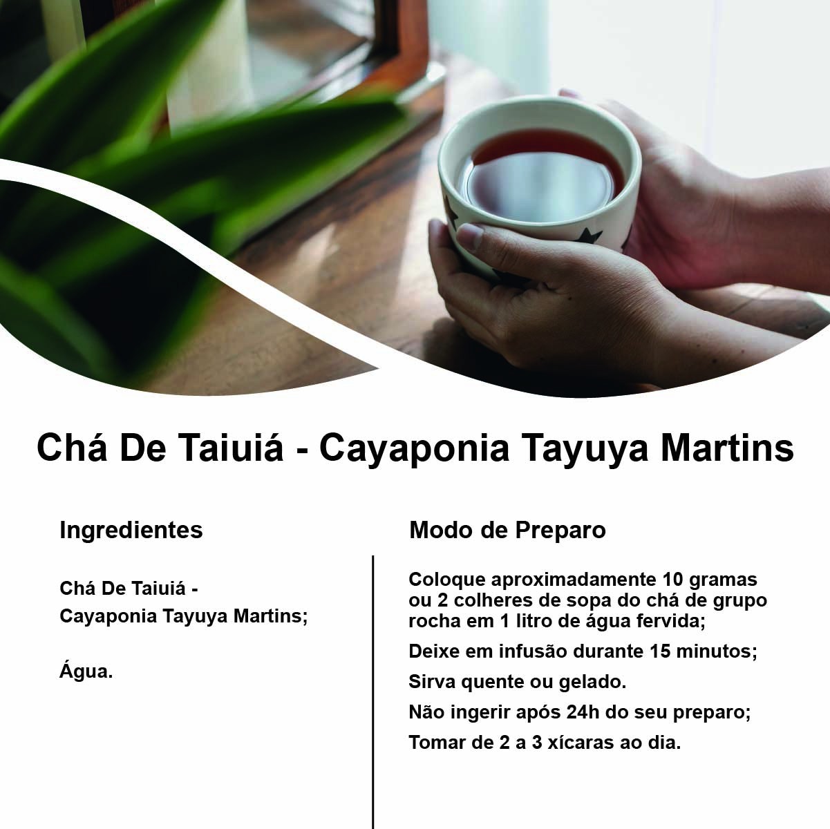 Chá De Taiuiá - Cayaponia Tayuya Martins - 100g
