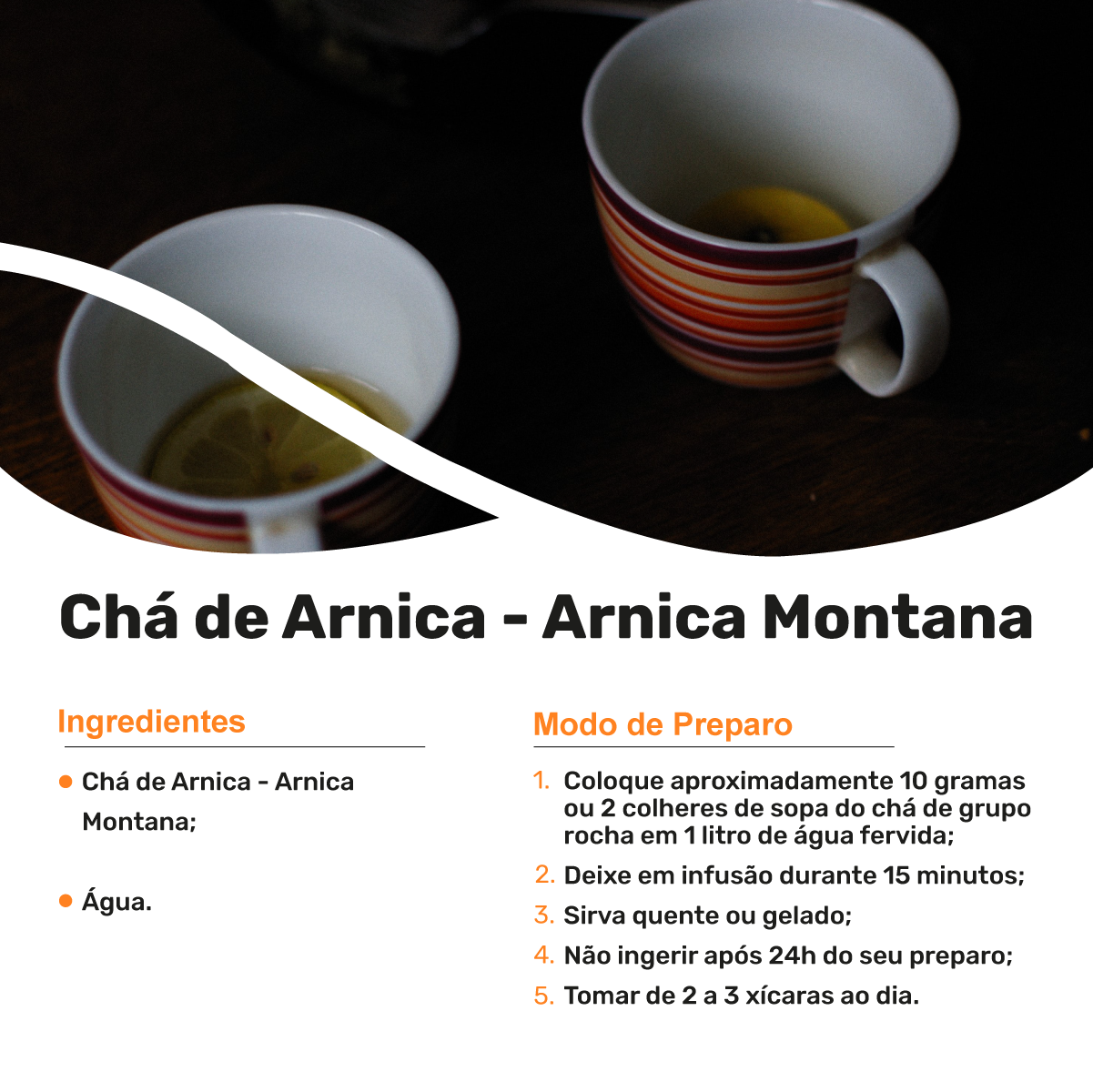 Chá de Arnica - Arnica silvestre - 50g