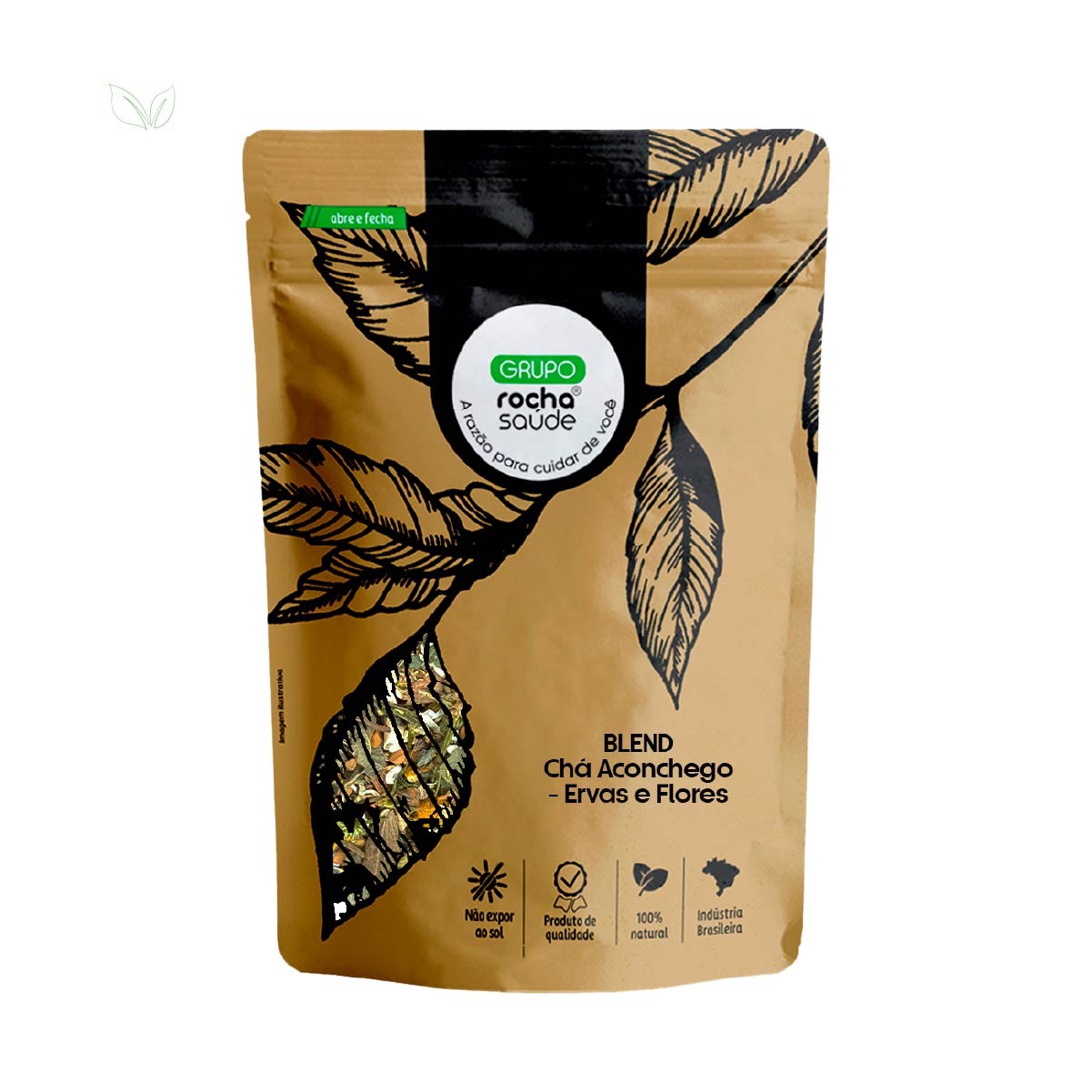 Blend – Chá Aconchego – Ervas e Flores - 100% Natural - Alta Qualidade