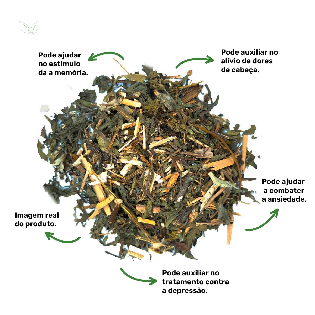 Blend - Chá Anti-Depre - 100% Natural - Alta Qualidade