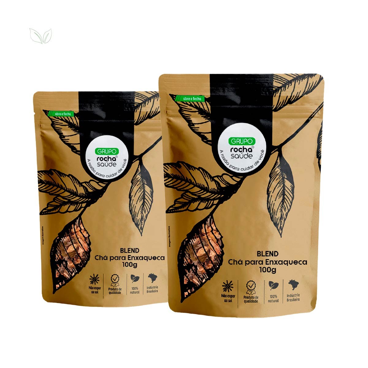 Kit 2 pct Blend - Chá para Enxaqueca  - 100% Natural - 100g