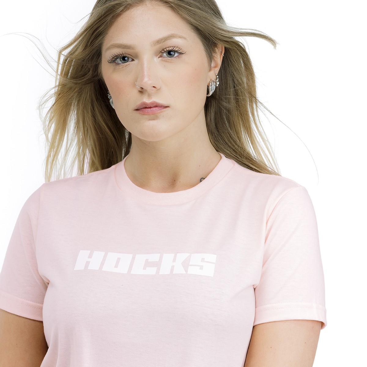 Camiseta Feminina Hocks Letter 