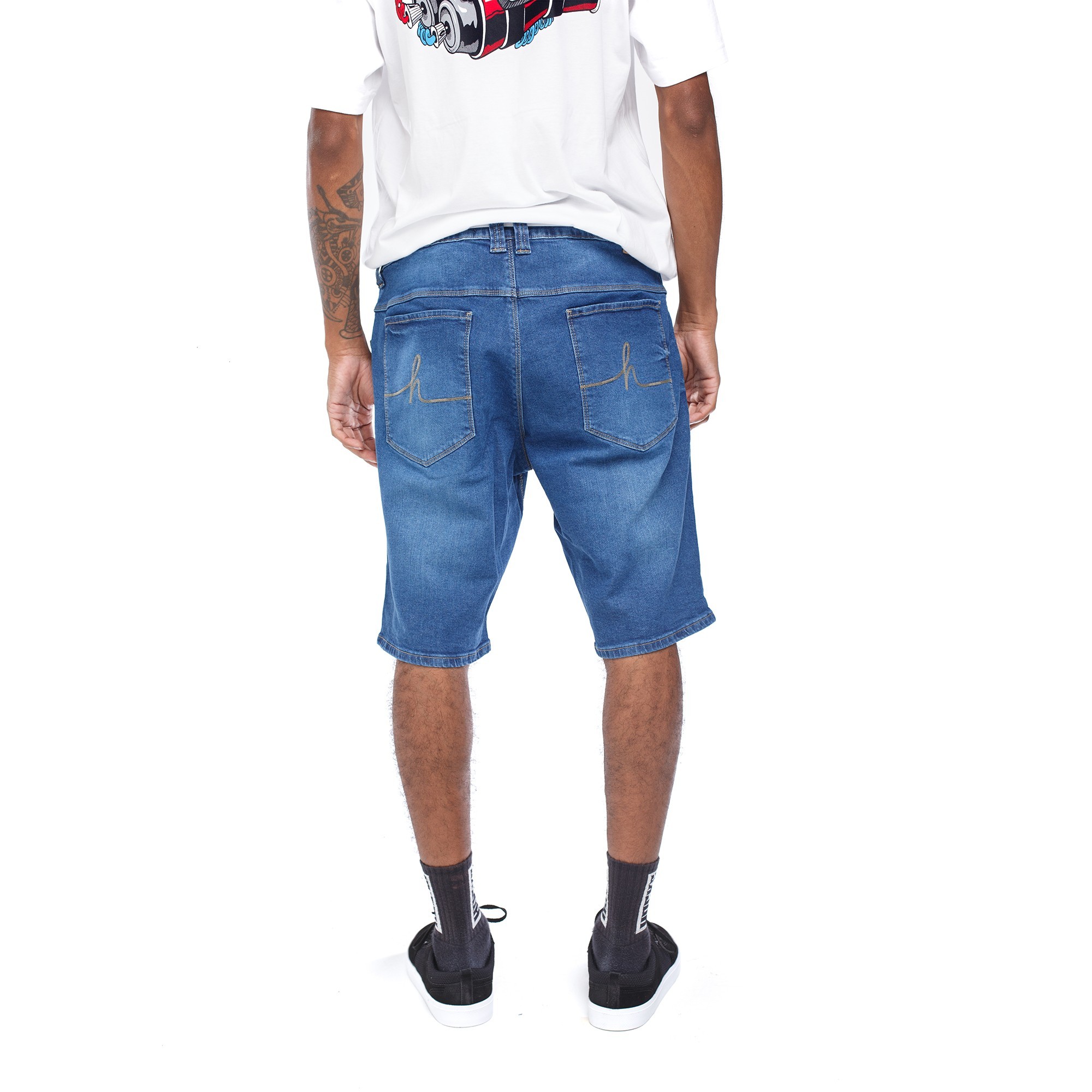 Bermuda Jeans Hocks Sequência 