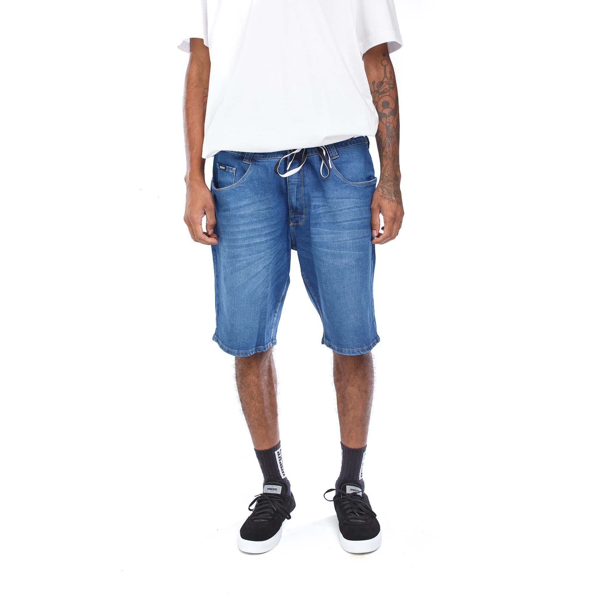 Bermuda Jeans Hocks Sequência 