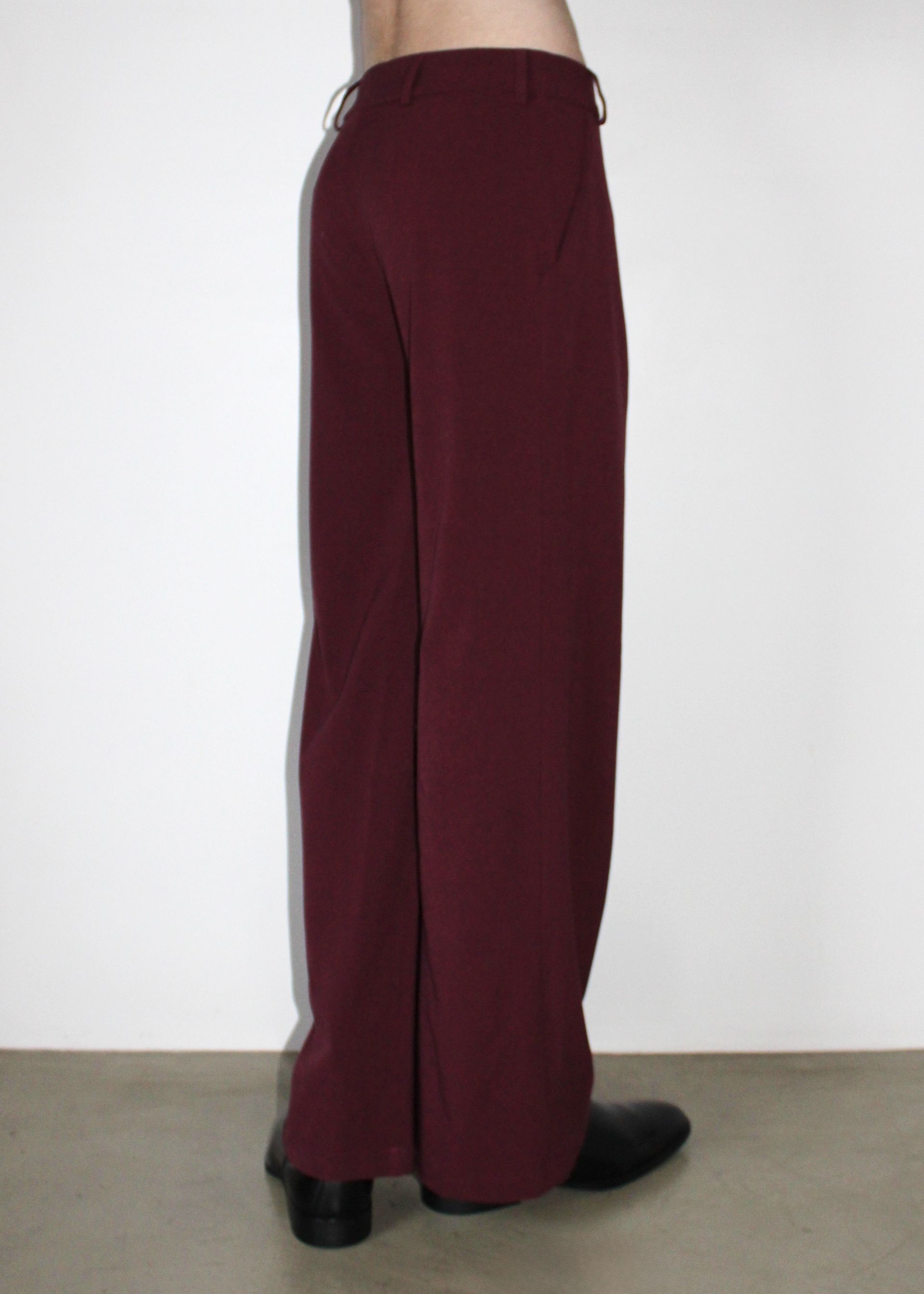 Calça de alfaiataria Ed.#1 - Bordeaux