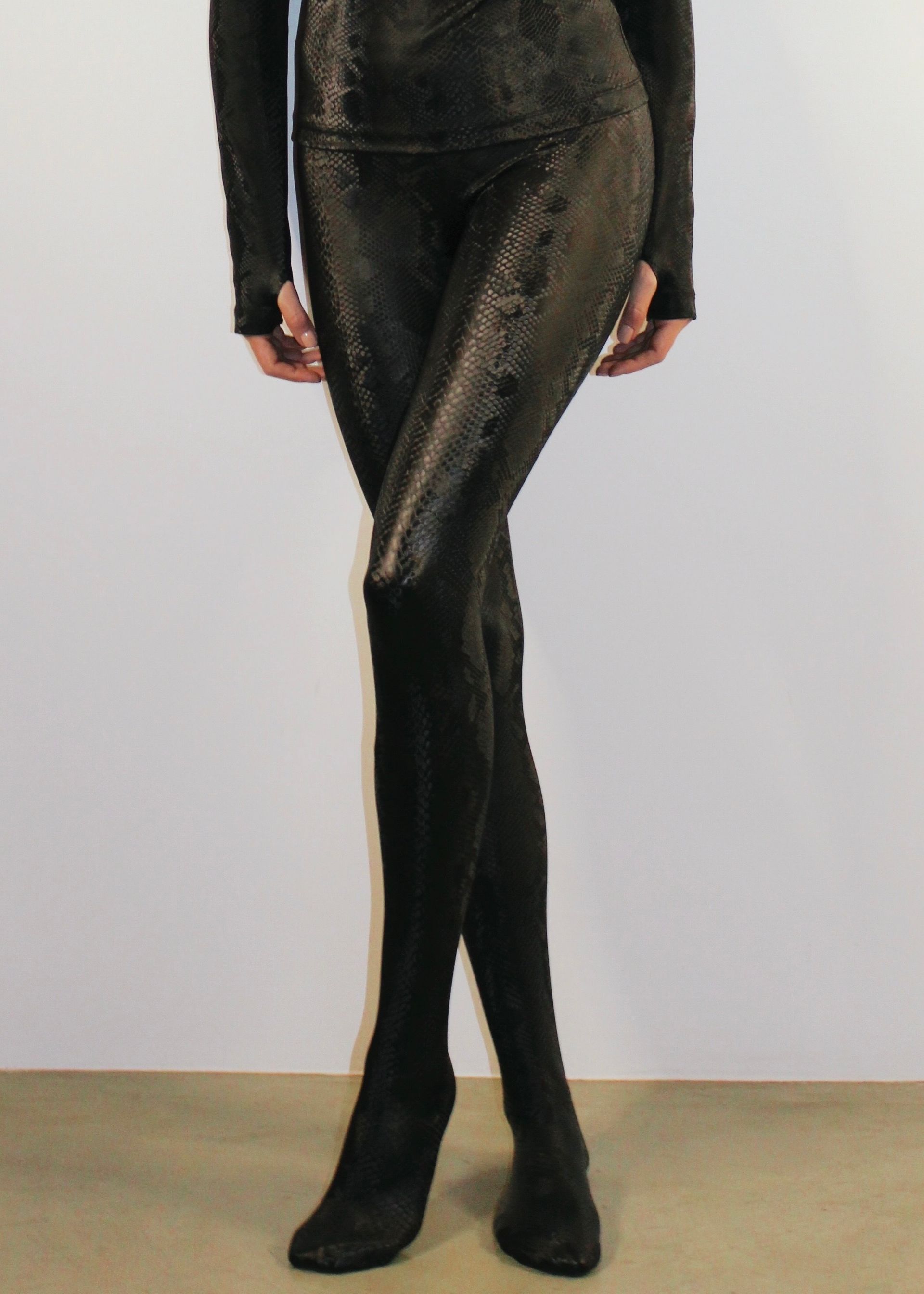 Meia-calça Reptilia Ed.#1 - Shadow