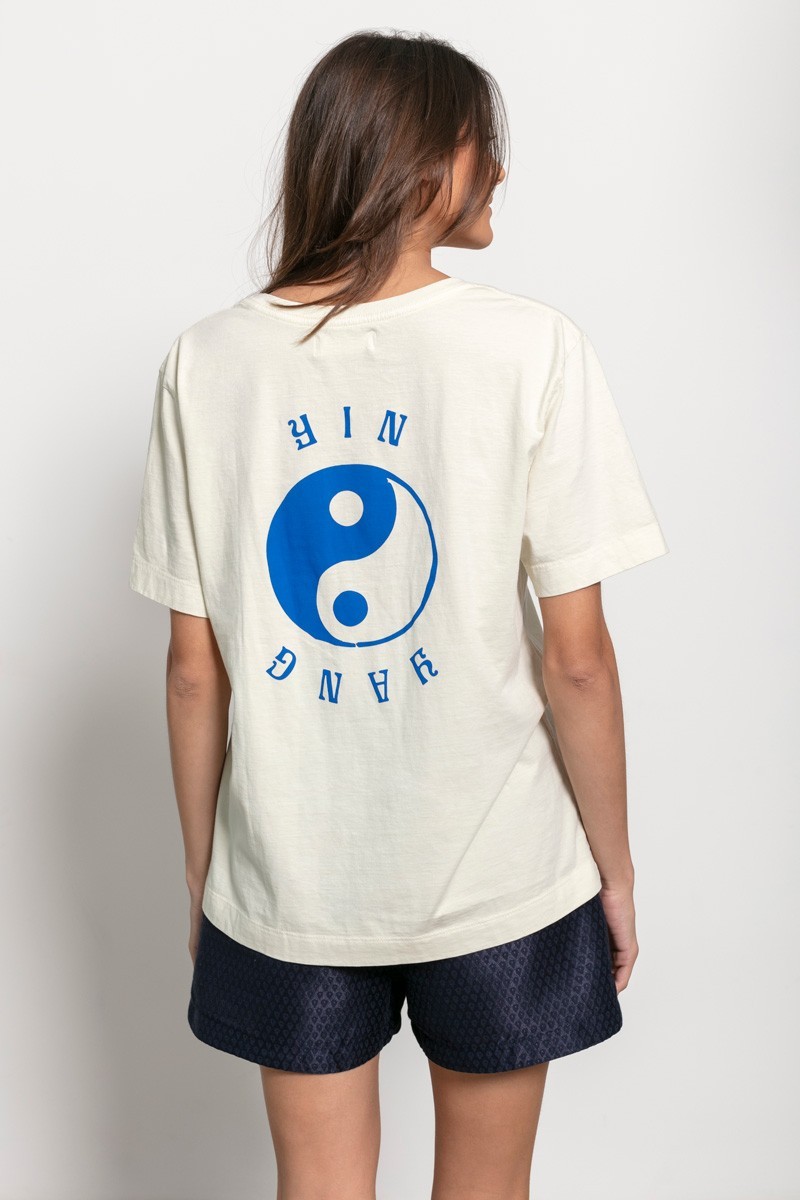 Tshirt ampla Yin Yang