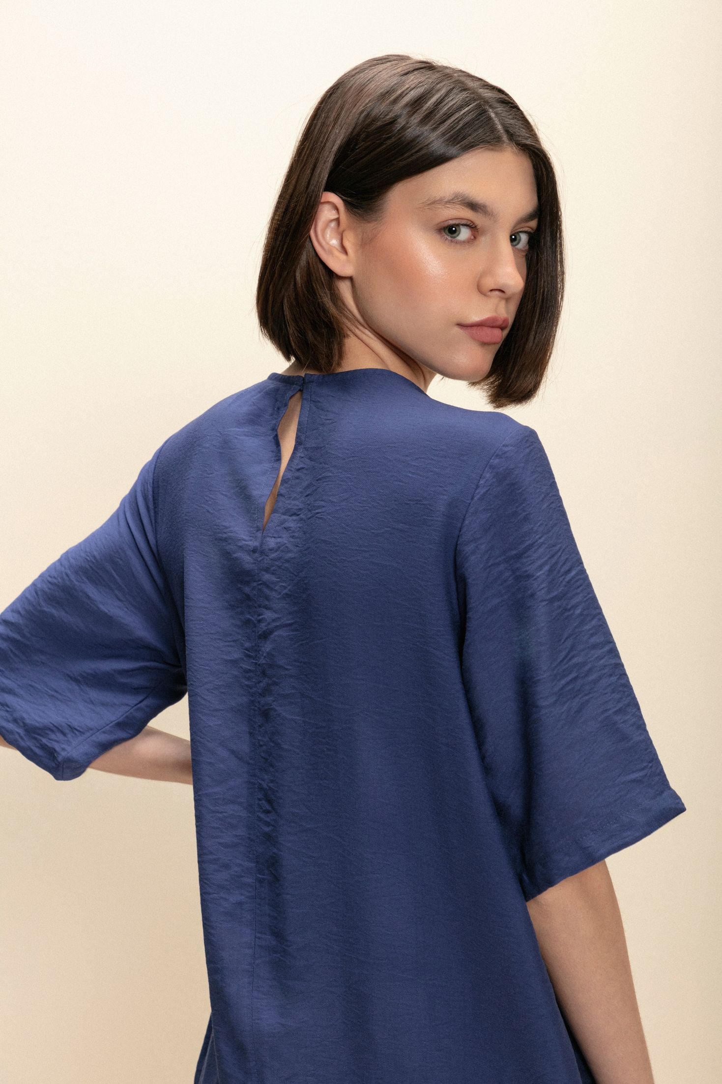 Vestido Begônia Azul