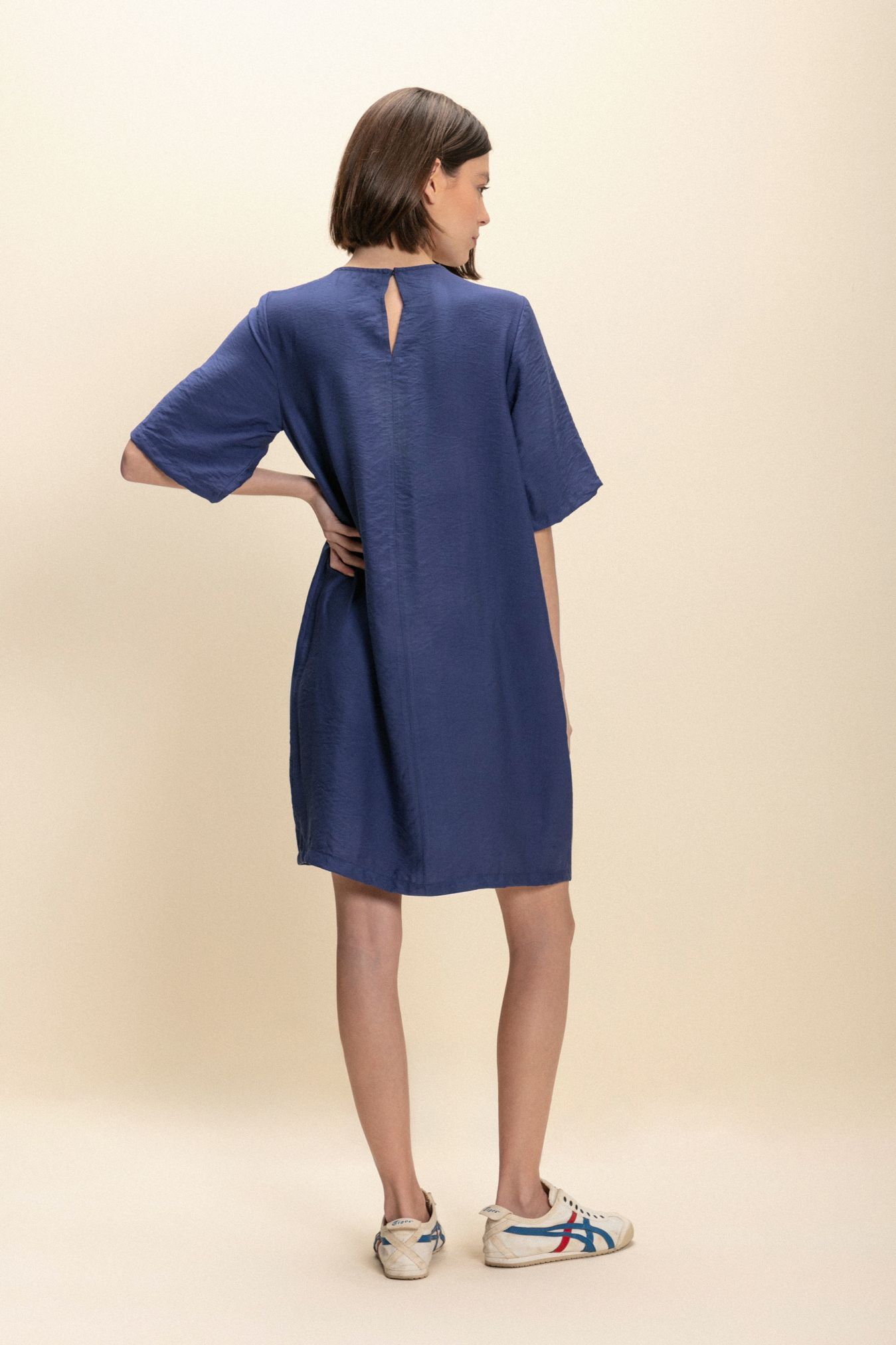 Vestido Begônia Azul