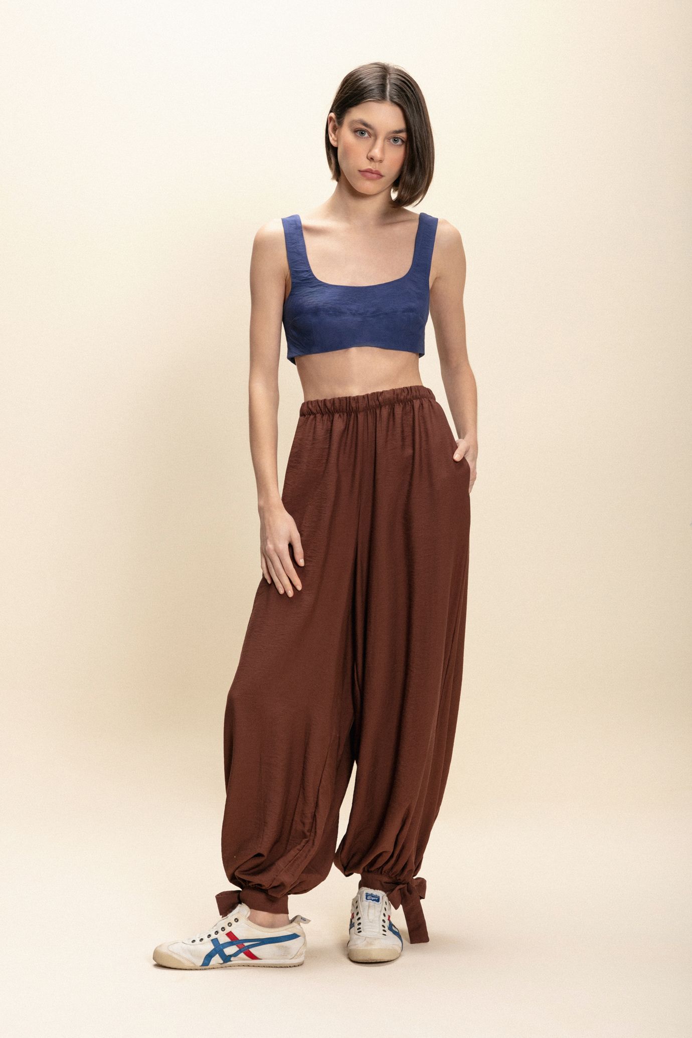 Calça Lírio Marrom