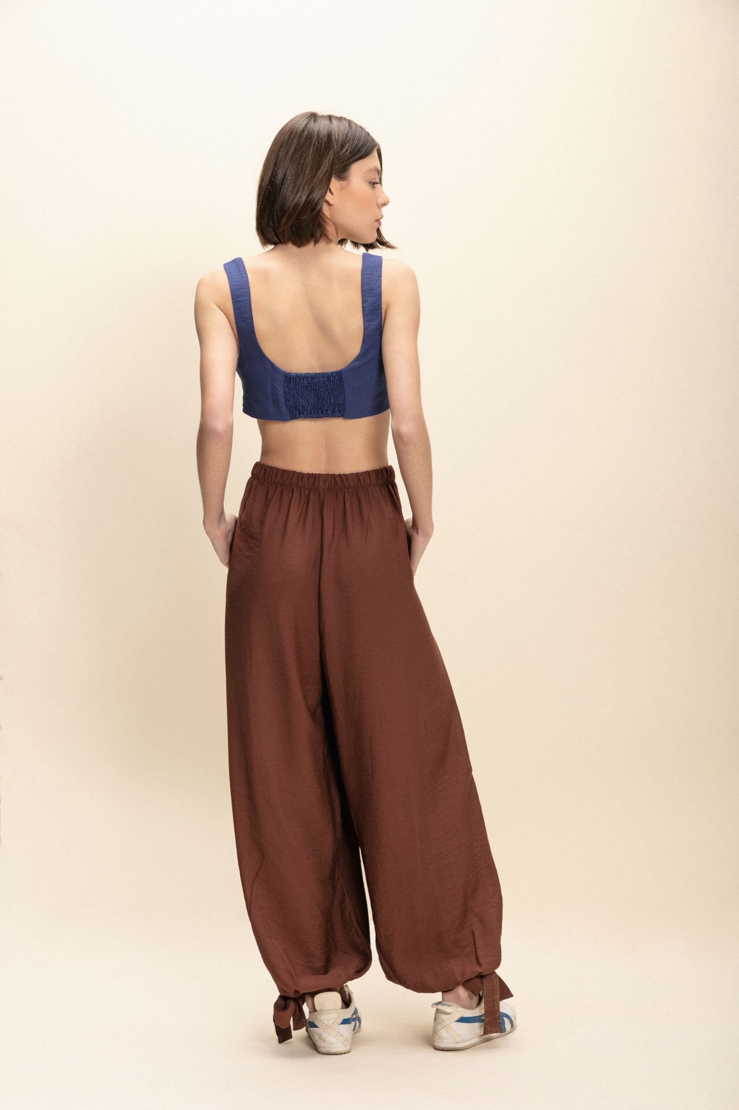 Calça Lírio Marrom