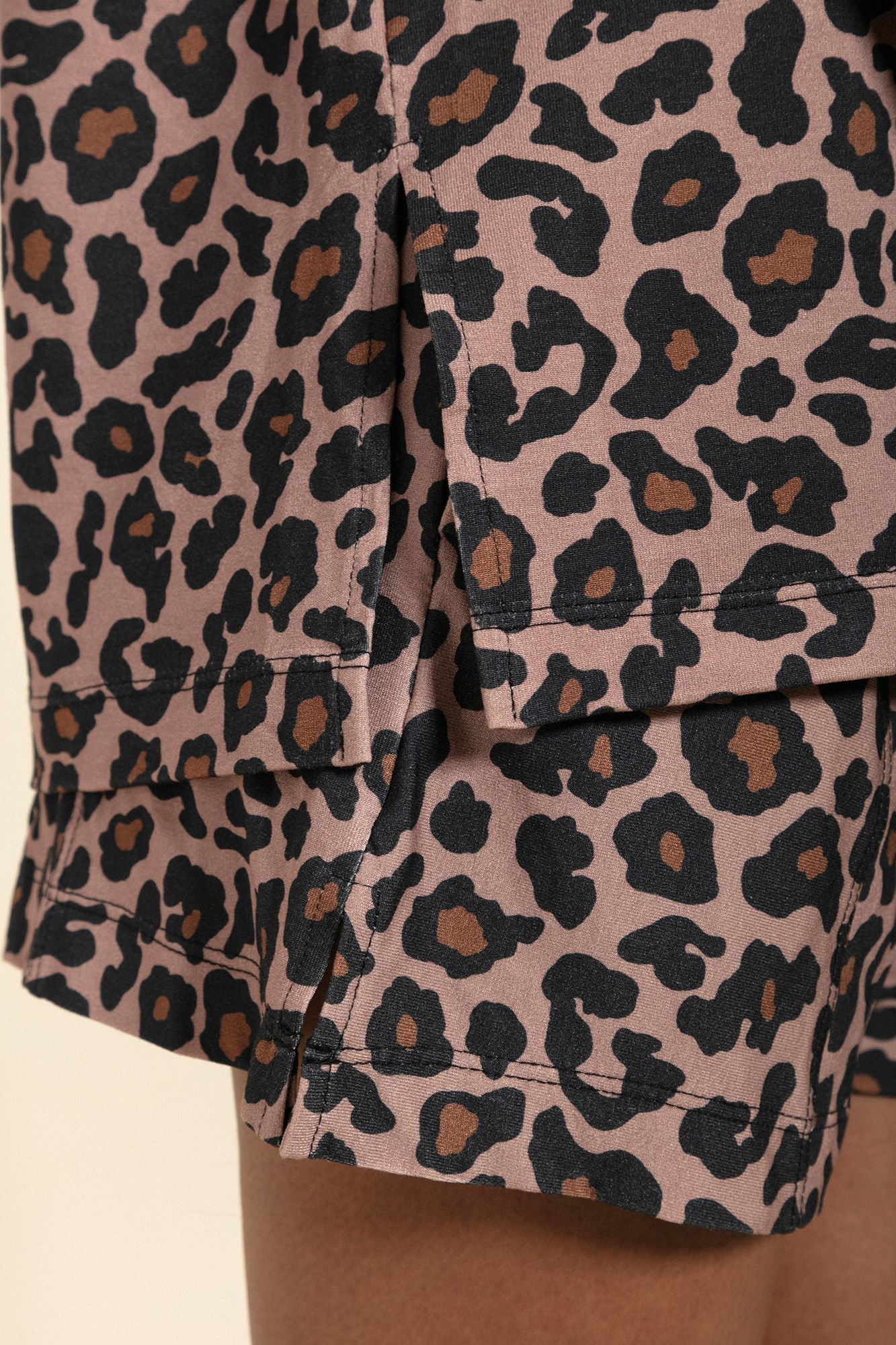T-shirt Ampla Moletinho Animal