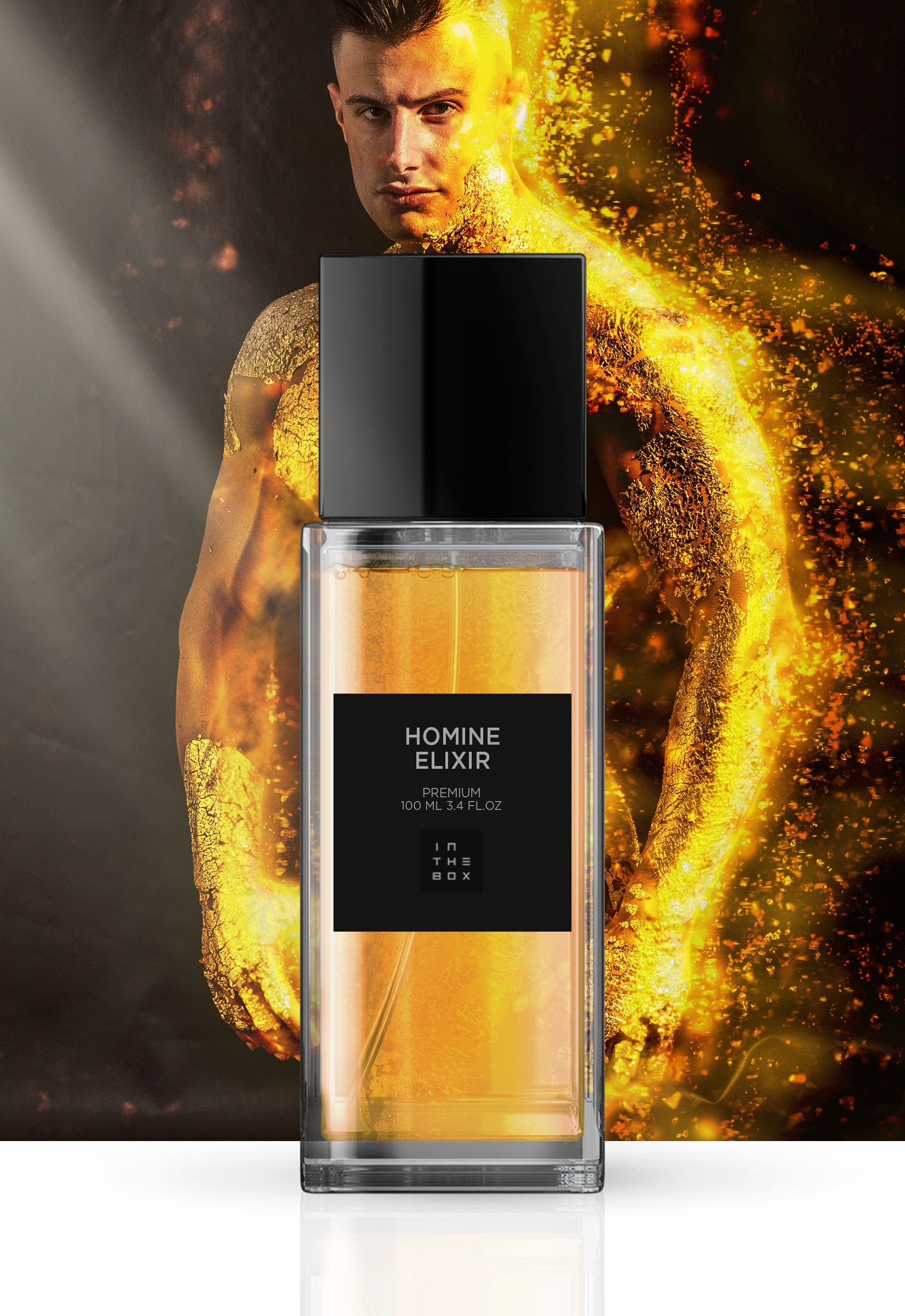 Homine Elixir - Inspiração Olfativa Le Male Elixir - 100ml - IN THE BOX
