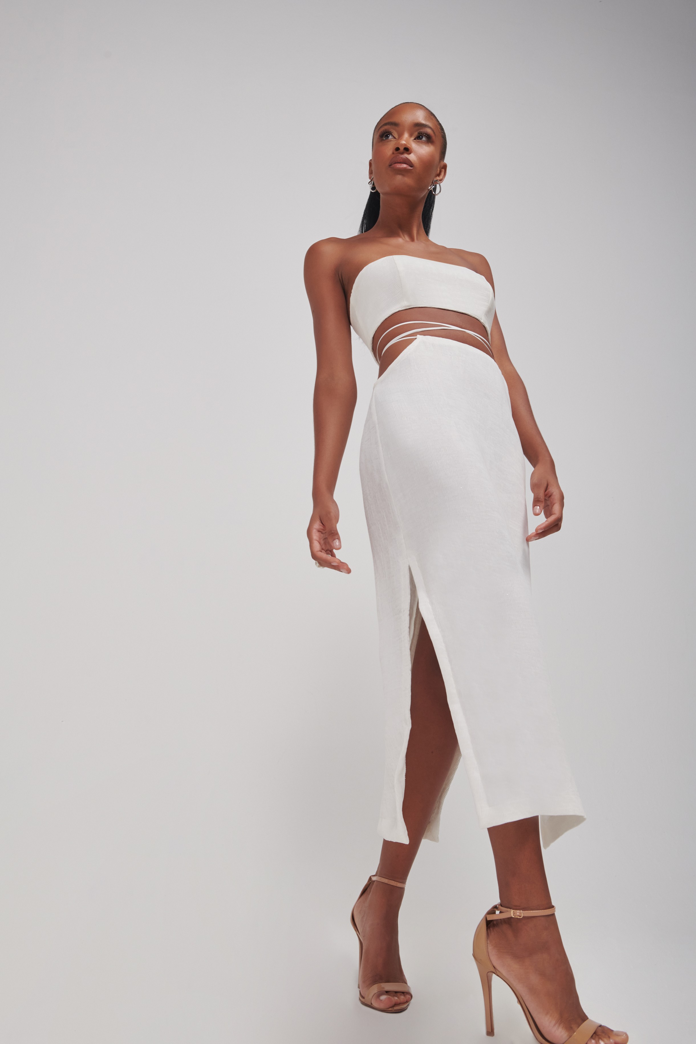 Body Tule Maisa Off white - Comprar em Scandalli