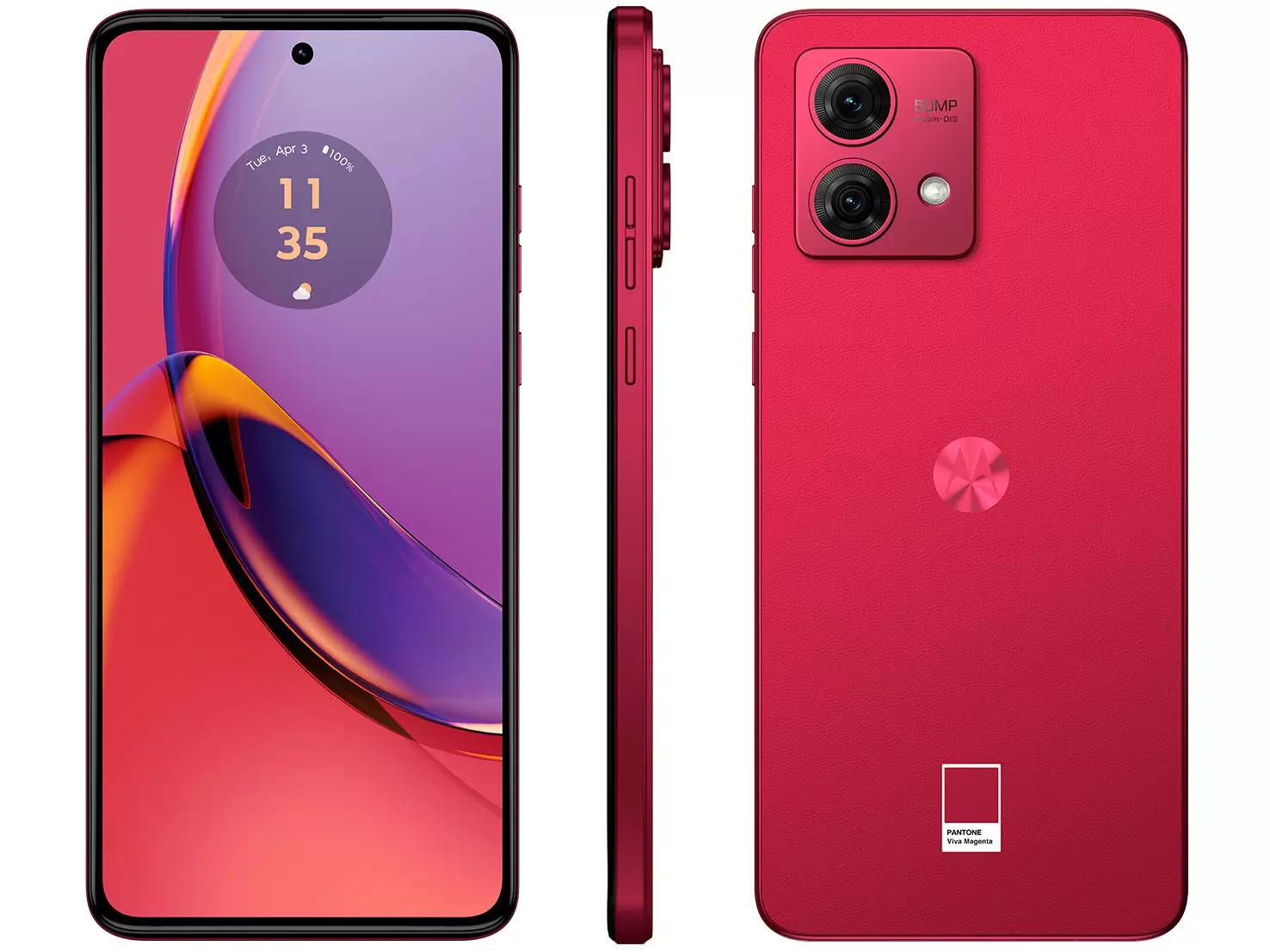 Smartphone Motorola XT2347-1 Moto G84 5G 256GB Tela 6,55 Câmera 16MP 