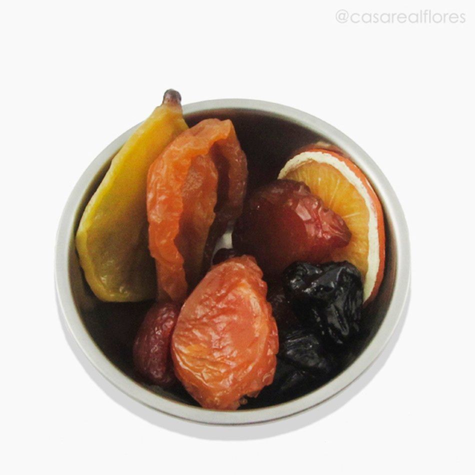 Frutas Secas Artificiais Sortidas (Pacote c/ 11 UNID.) - Cores Mistas (7946)