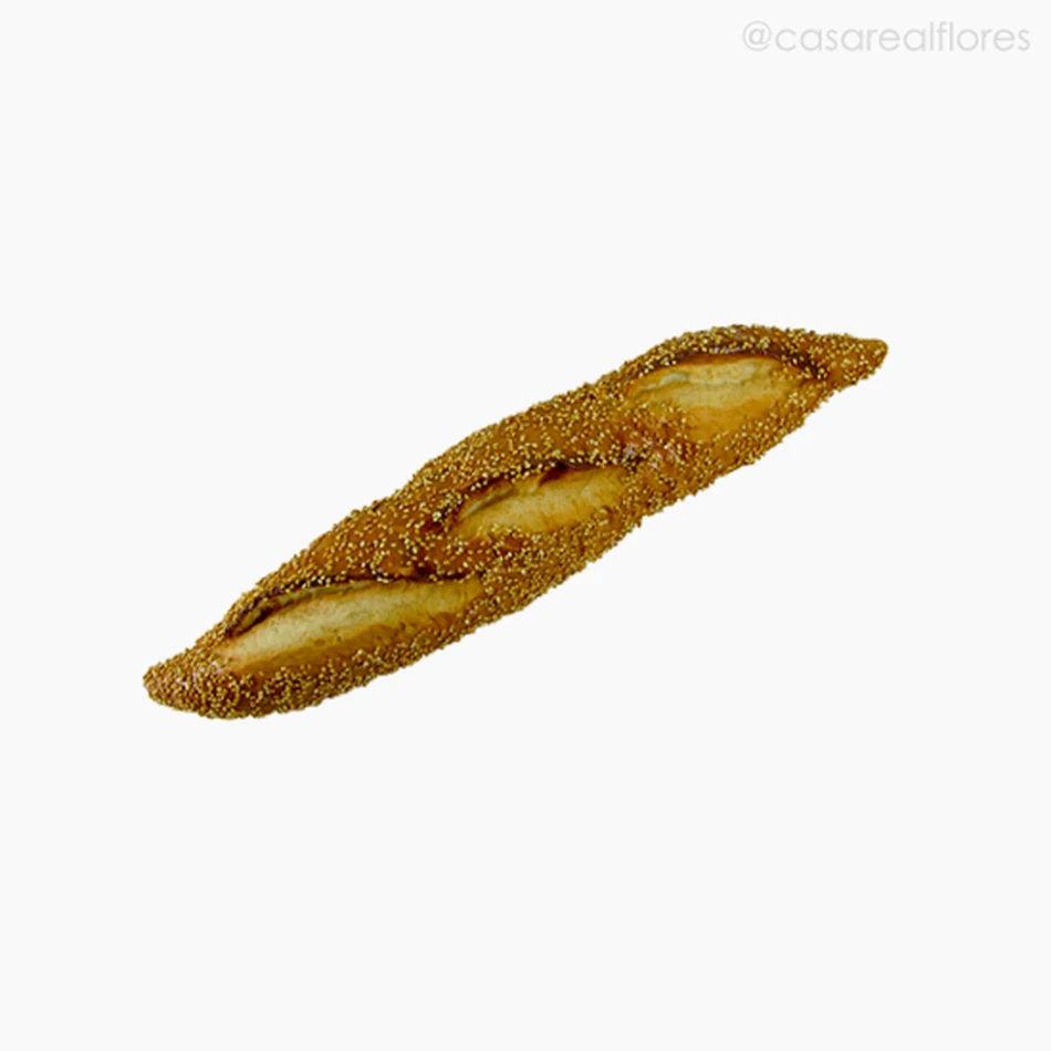 Pão Artificial Com Gergelim - Laranja (9750)