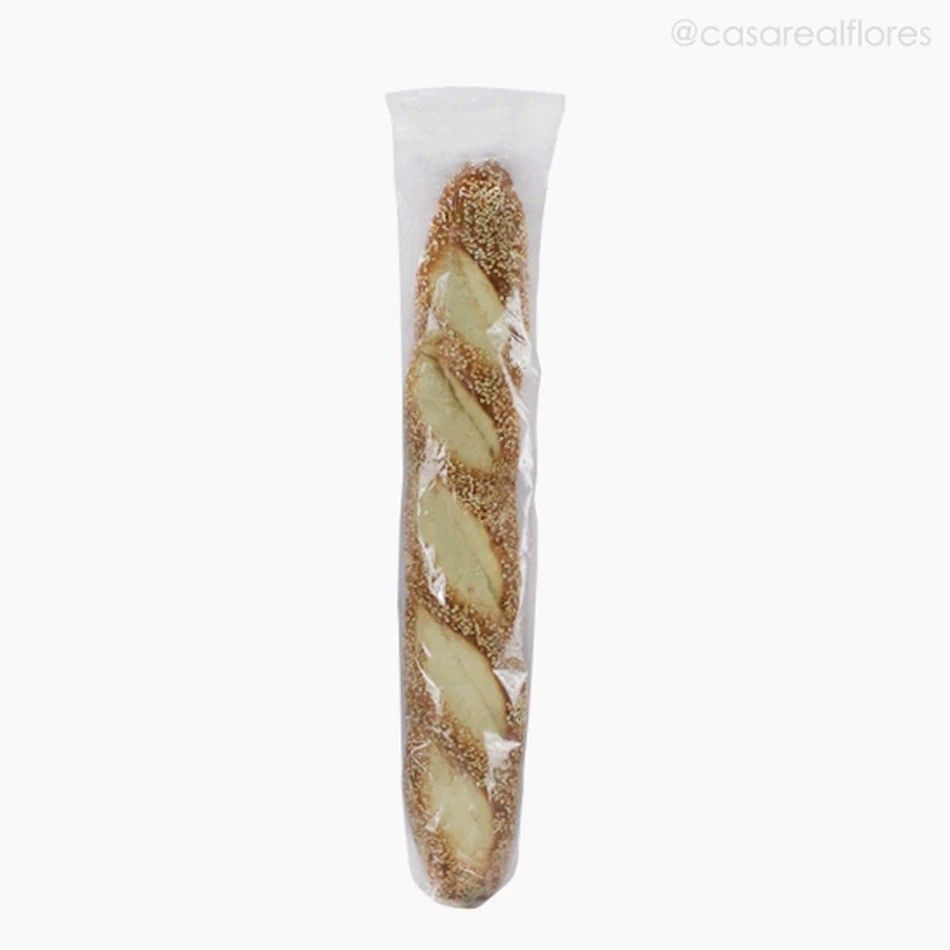 Pão Baguete Artificial - Laranja (10176)