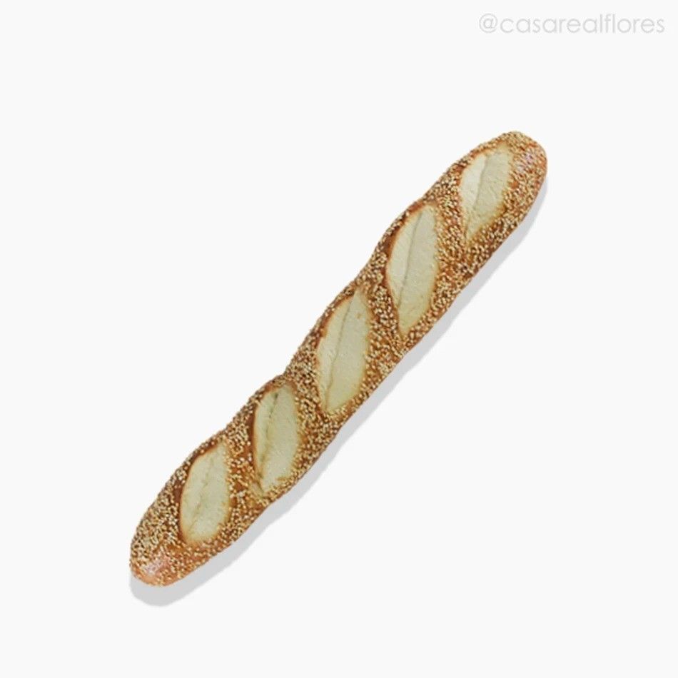 Pão Baguete Artificial - Laranja (10176)