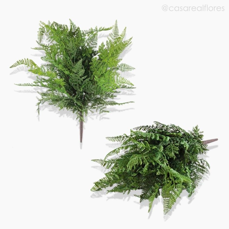Buquê Samambaia Renda Portuguesa Artificial - Verde (9943)
