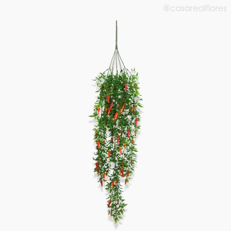 Folhagem Pimenta Pendente Artificial - Verde (10200)