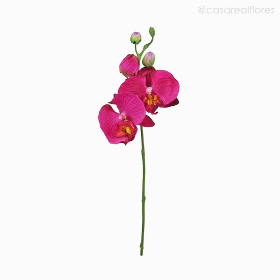 Orquídea Phalaenopsis (P) - BT Artificial - Rosa Escuro (9772)