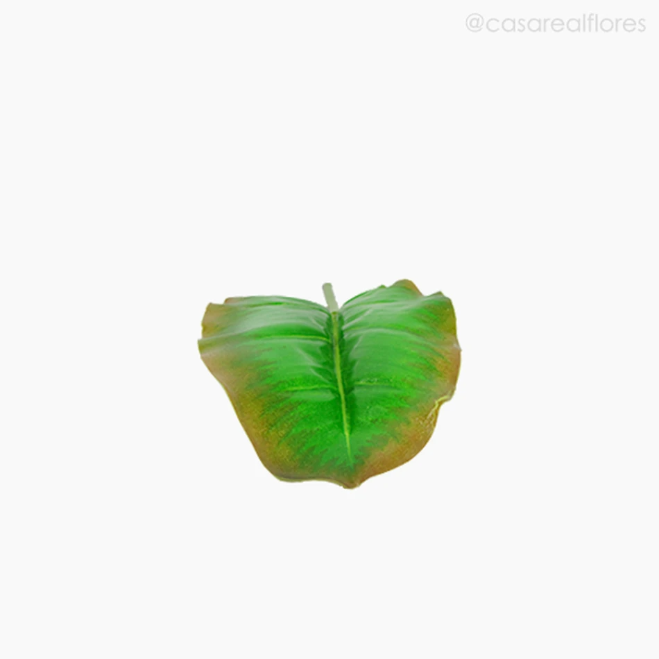 Mini Galho Folha de Bananeira Artificial - Verde (11876)