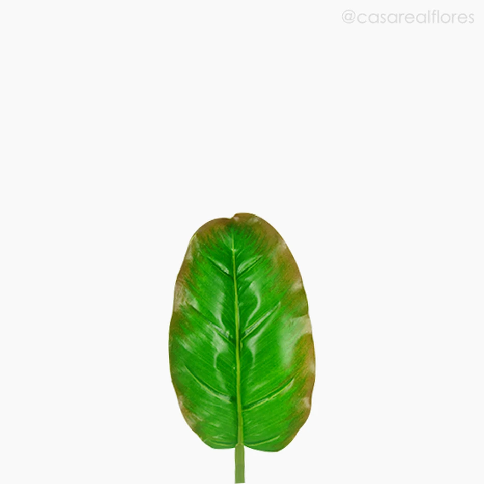 Mini Galho Folha de Bananeira Artificial - Verde (11876)