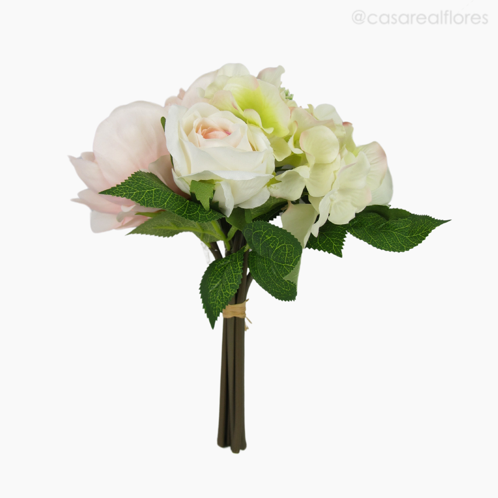 Buquê Misto c/ Peônia, Hortênsia e Rosa (010534)