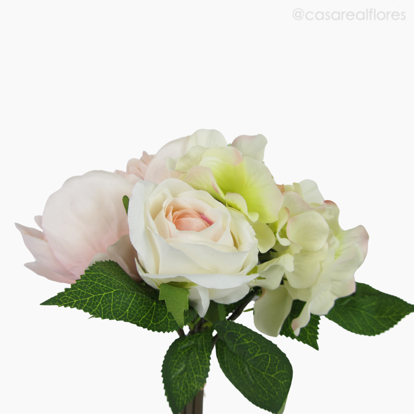 Buquê Misto c/ Peônia, Hortênsia e Rosa (010534)