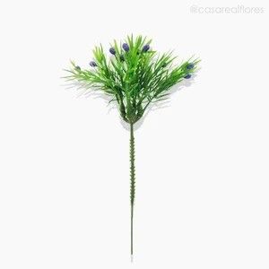 Pick Mini Boxwood c/ Frutinhas e Pó Artificial - Roxo (12639)