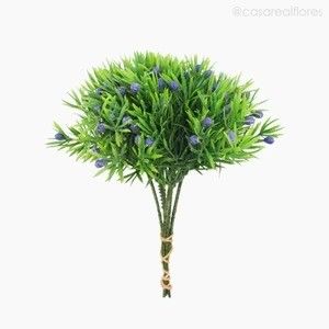 Pick Mini Boxwood c/ Frutinhas e Pó Artificial - Roxo (12639)