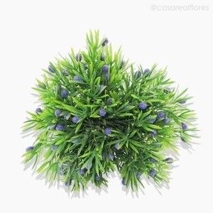 Pick Mini Boxwood c/ Frutinhas e Pó Artificial - Roxo (12639)