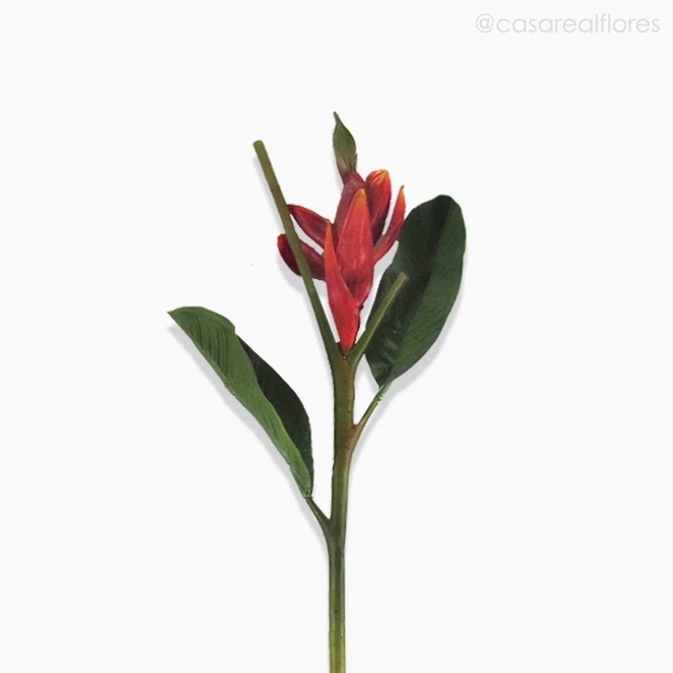 Mini Flor de Bananeira Artificial - Vermelho (7190)
