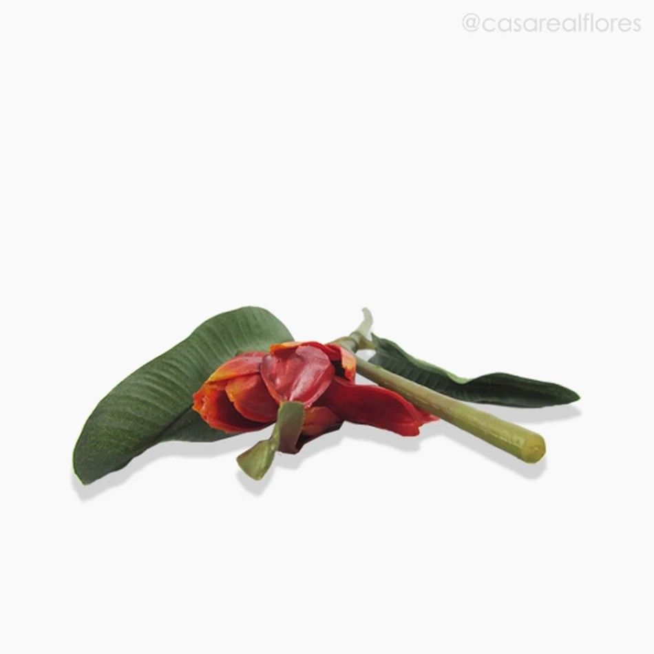Mini Flor de Bananeira Artificial - Vermelho (7190)