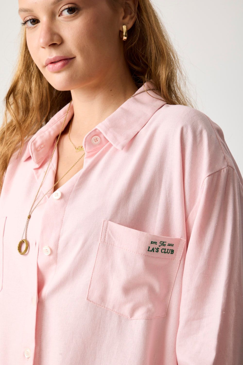 CAMISA JADE - VISCOSE COM LINHO - LAS Clothing