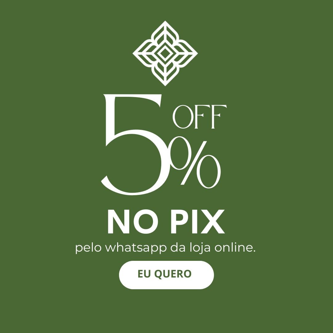 5% OFF NO PIX