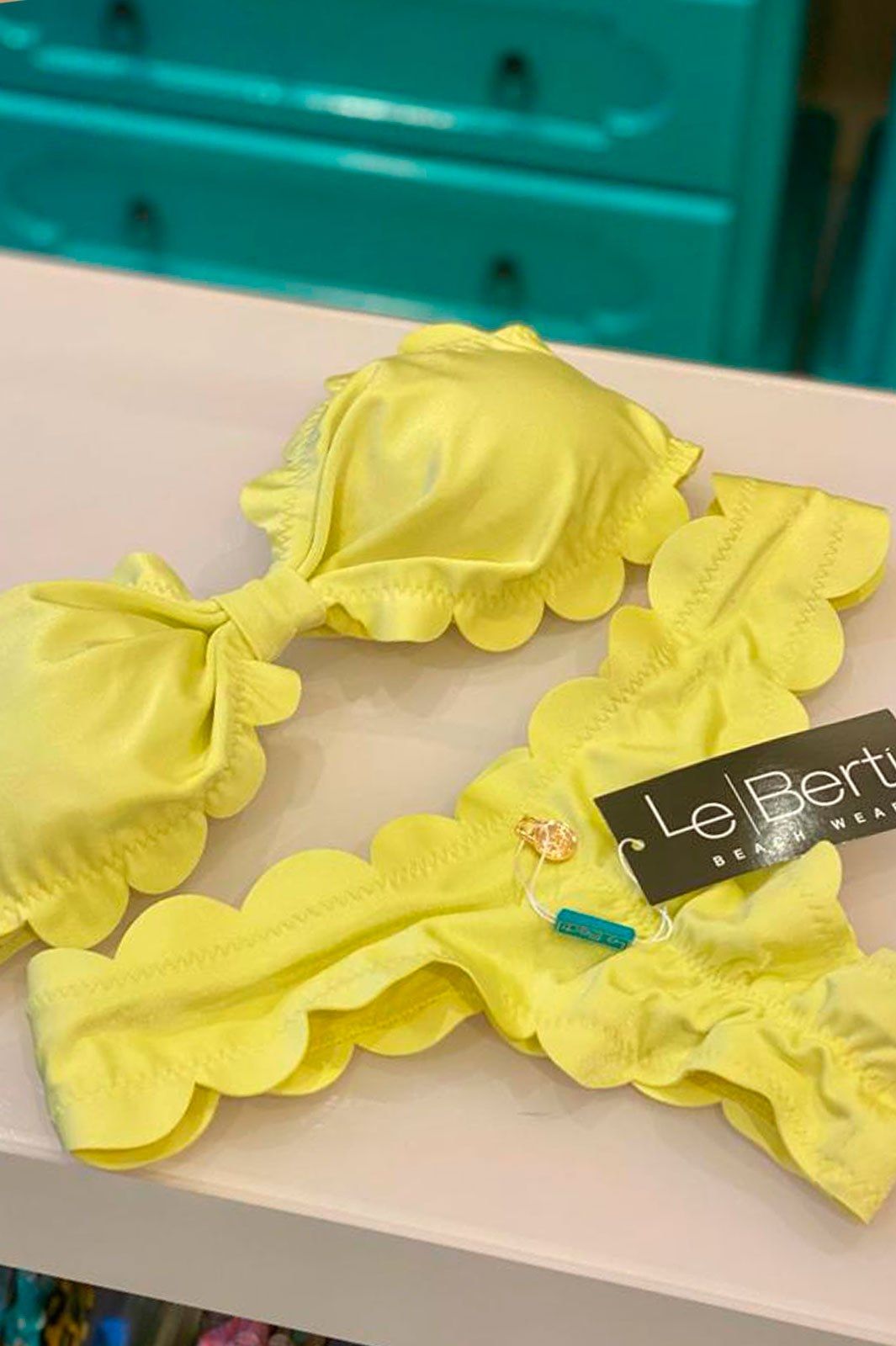 Foto do produto Biquíni TQC Laser Amarelo - Aruba