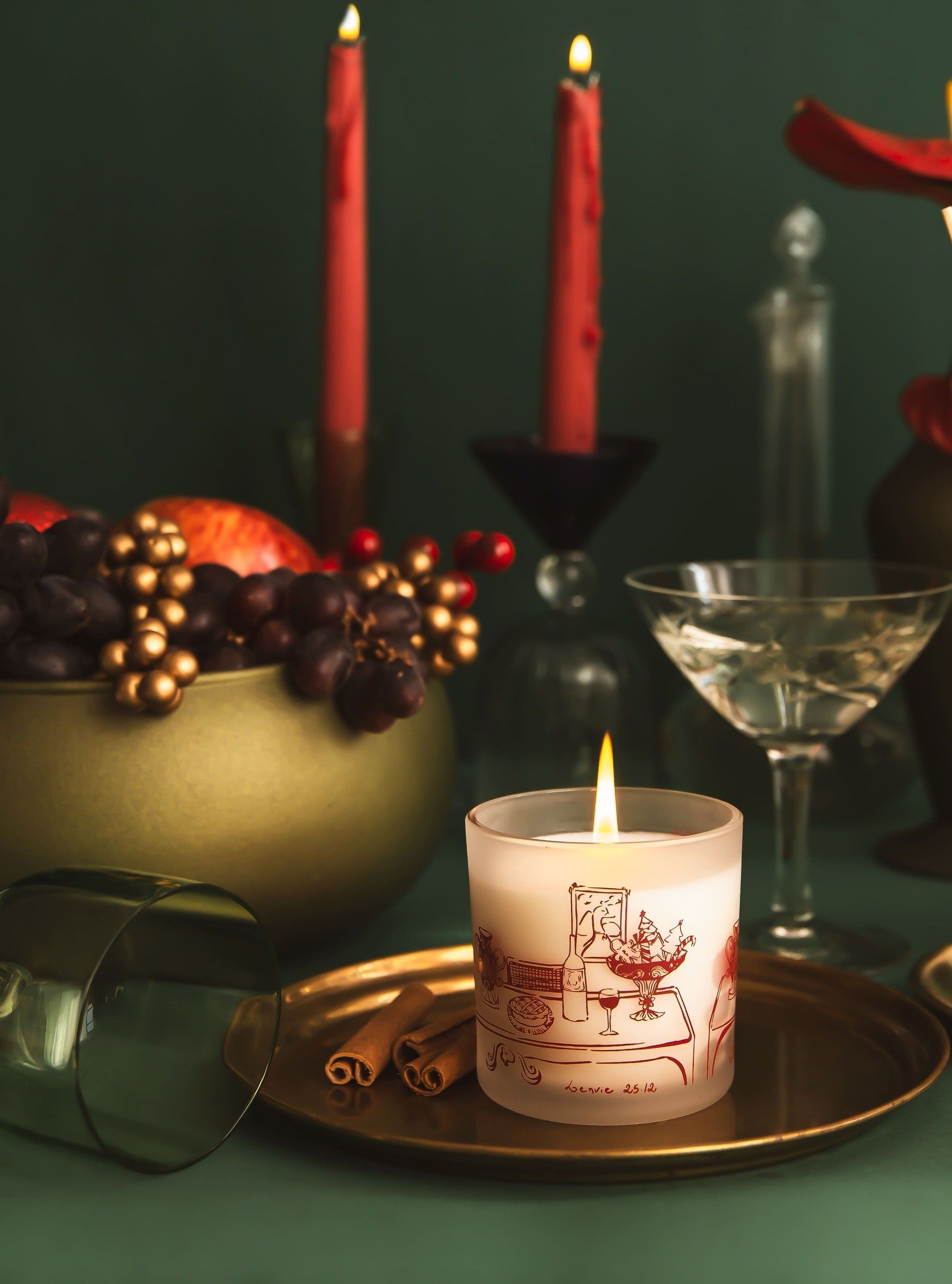 viviel クリスマスベル11点 Vela Perfumada | Especial de Natal - LENVIE