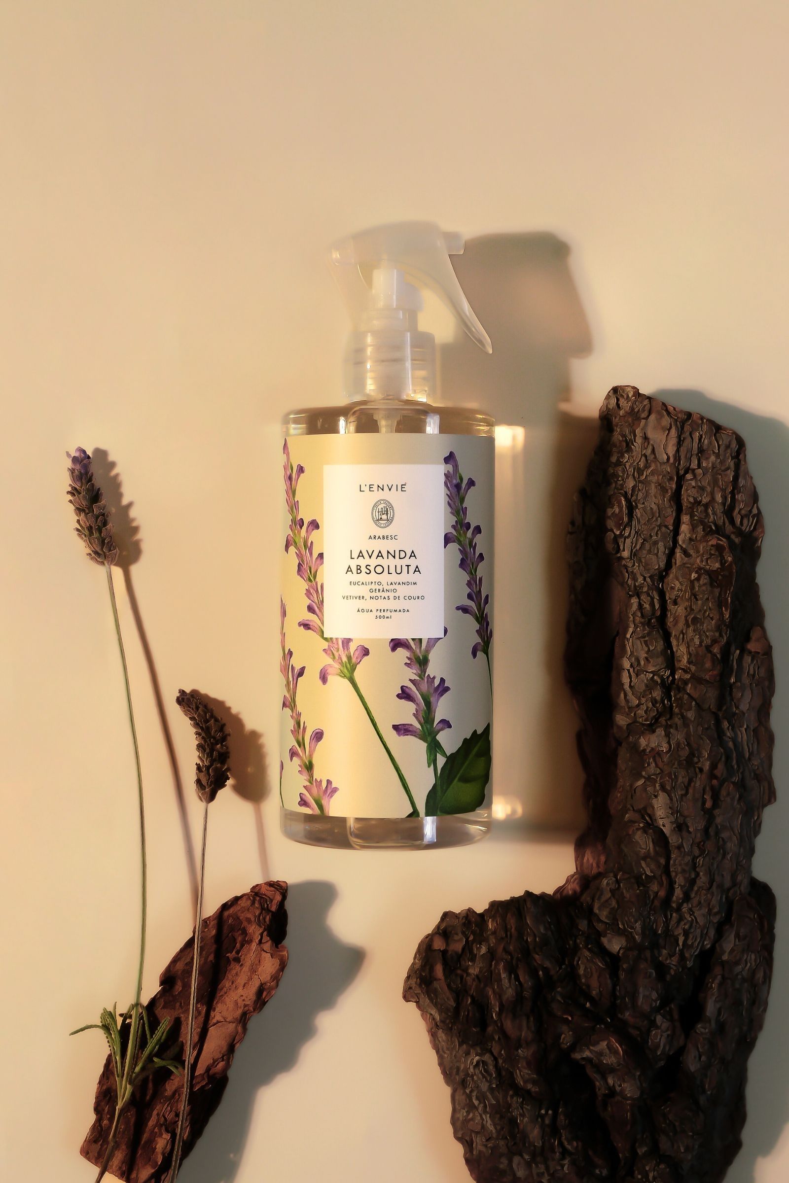 Água Perfumada Lavanda Absoluta 500ml | LENVIE