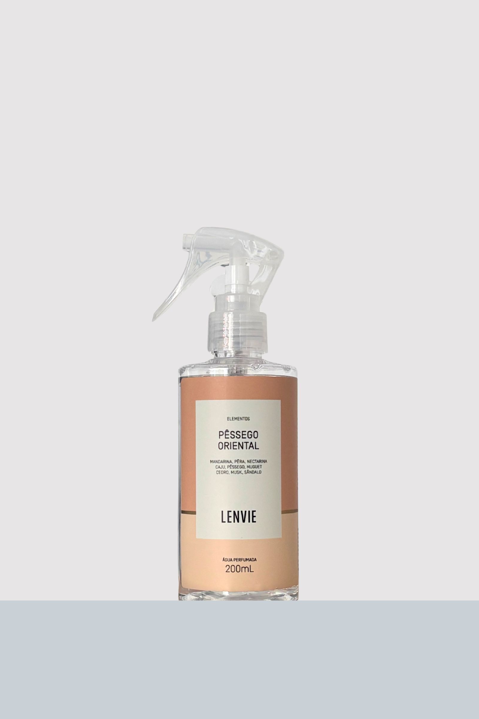 Mini Água Perfumada Pêssego Oriental 200ml - LENVIE